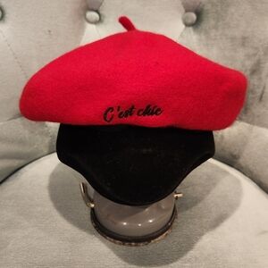 Diff x Emily In Paris Red Beret